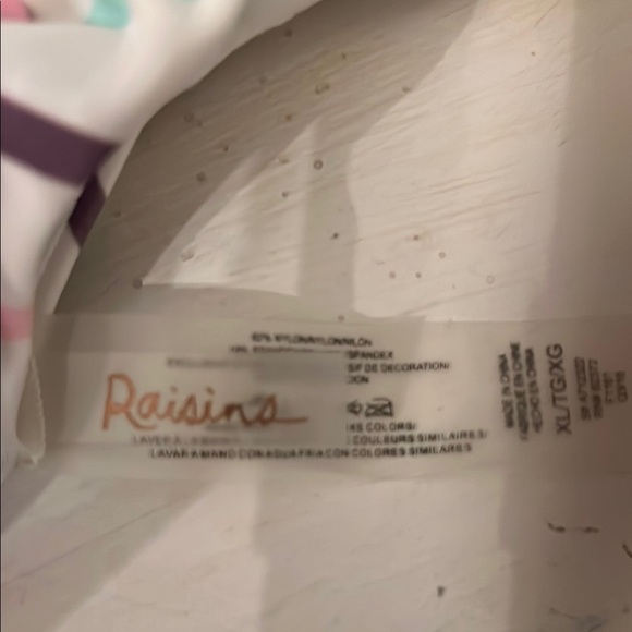 Raisens Striped Bikini Top size XL - Picture 3 of 4